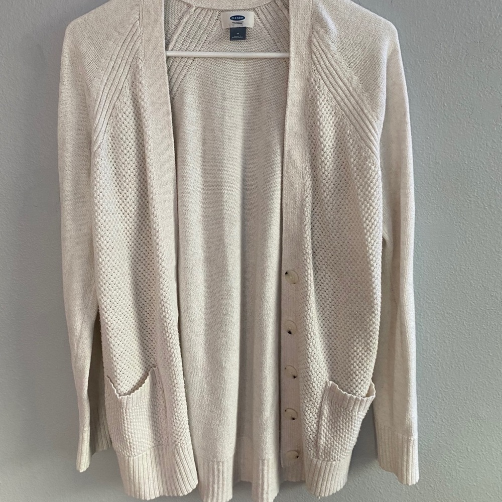 Cream cardigan